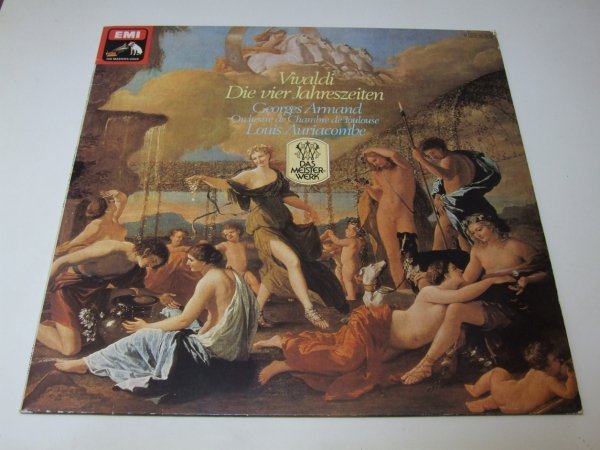 Vivaldi, Georges Armand, Orchestre De Chambre De Toulouse, Louis Auriacombe - Die Vier Jahreszeiten (LP)