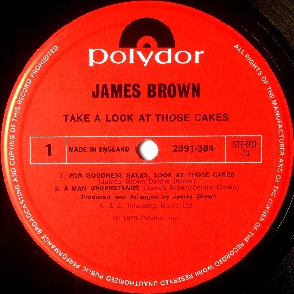 James Brown - Take A Look At Those Cakes (LP)