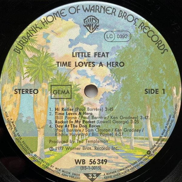 Little Feat - Time Loves A Hero (LP)
