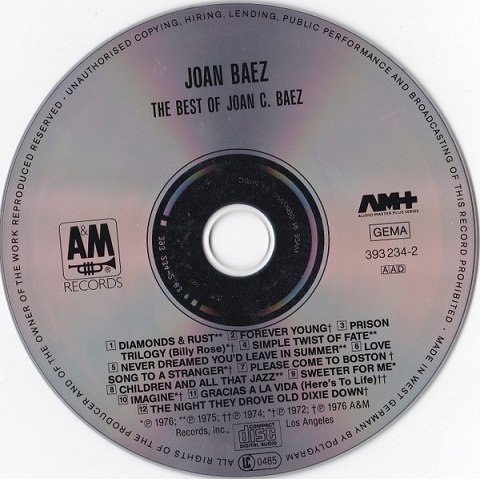 Joan Baez - The Best Of Joan C. Baez (CD)