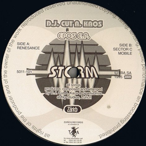 D.J. Cut A. Kaos - Epos E.P. (12'')
