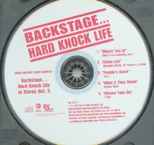 Backstage... Hard Knock Life (CD)