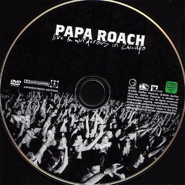 Papa Roach - Live &amp; Murderous In Chicago (DVD)