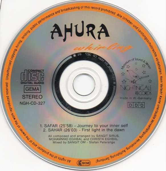 Ahura - Whirling (CD)