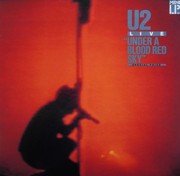 U2- Live &quot;Under A Blood Red Sky&quot; (LP)