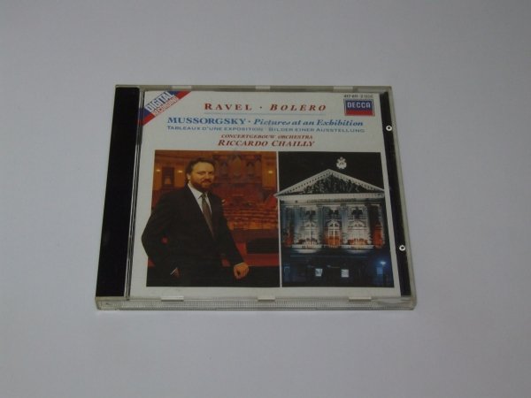 Ravel / Mussorgsky - Riccardo Chailly, Concertgebouw Orchestra - Boléro / Pictures At An Exhibition = Tableaux D'une Exposition = Bilder Einer Ausstellung (CD)