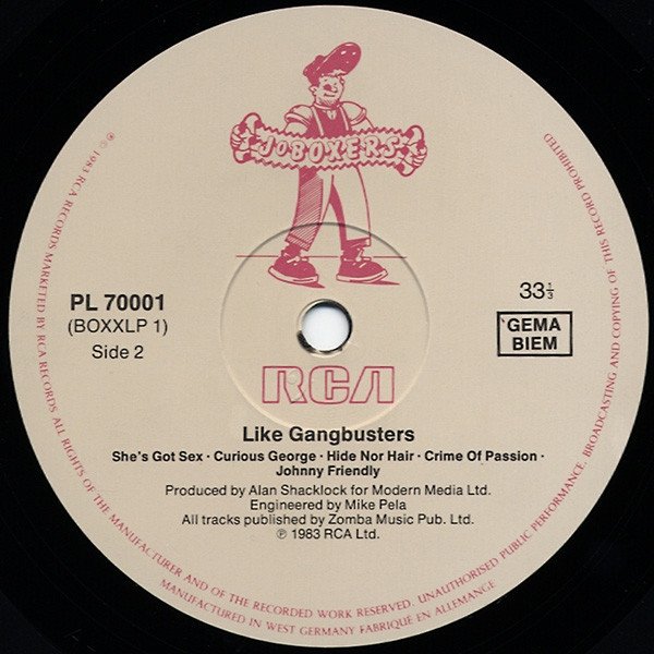 JoBoxers - Like Gangbusters (LP)
