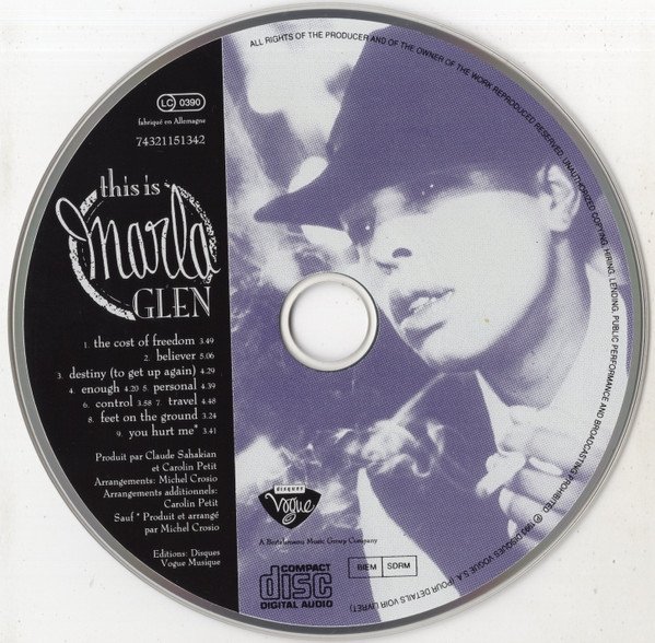 Marla Glen - This Is Marla Glen (CD)