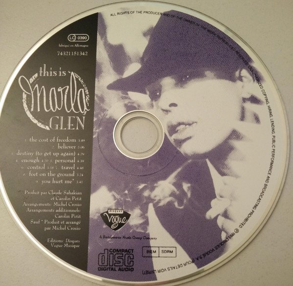 Marla Glen - This Is Marla Glen (CD)