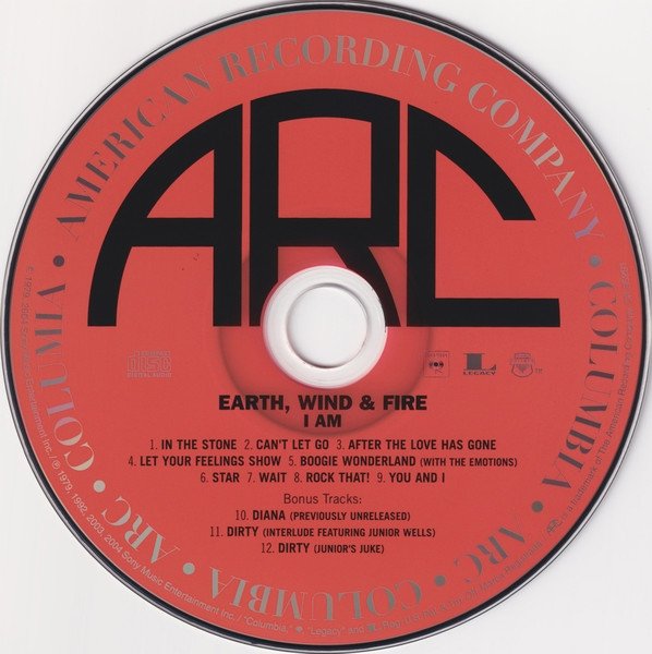 Earth, Wind &amp; Fire - I Am (CD)