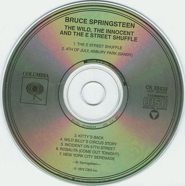 Bruce Springsteen - The Wild, The Innocent &amp; The E Street Shuffle (CD)