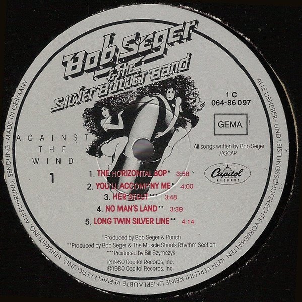 Bob Seger &amp; The Silver Bullet Band - Against The Wind (LP)