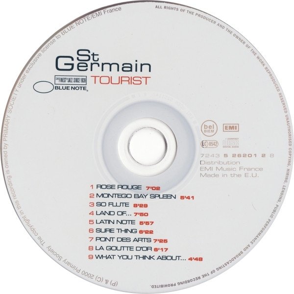 St Germain - Tourist (CD)