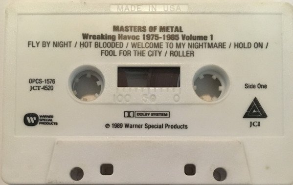 Masters Of Metal: Wreaking Havoc 1975-1985 - Volume 1 (MC)