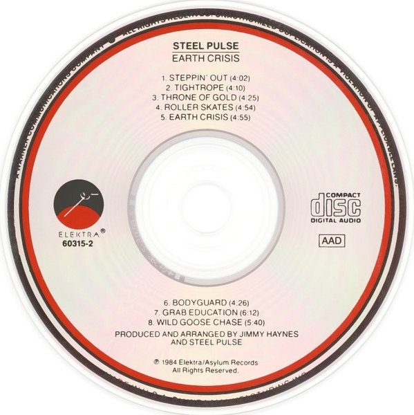 Steel Pulse - Earth Crisis (CD)