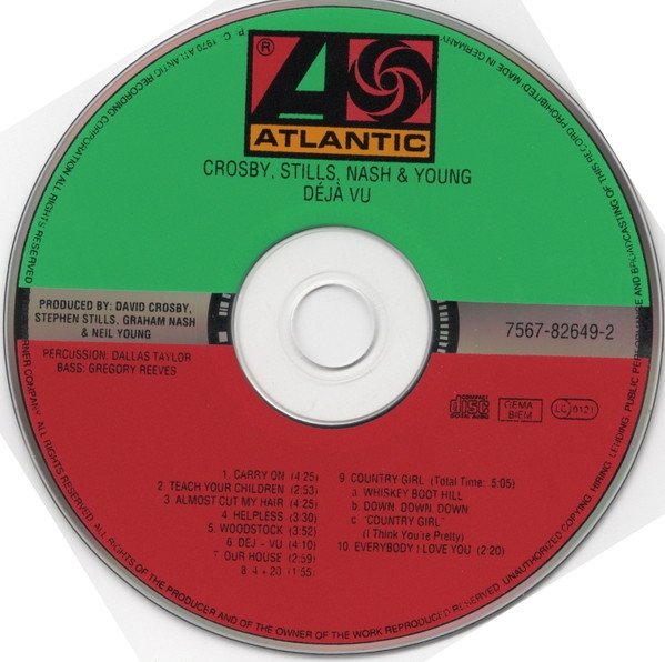 Crosby, Stills, Nash &amp; Young - Déjà Vu (CD)