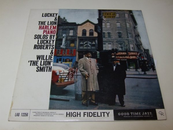 Luckey Roberts &amp; Willie &quot;The Lion&quot; Smith - Luckey &amp; The Lion: Harlem Piano (LP)