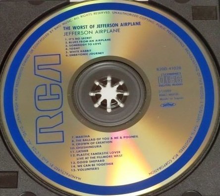 Jefferson Airplane - The Worst Of Jefferson Airplane (CD)