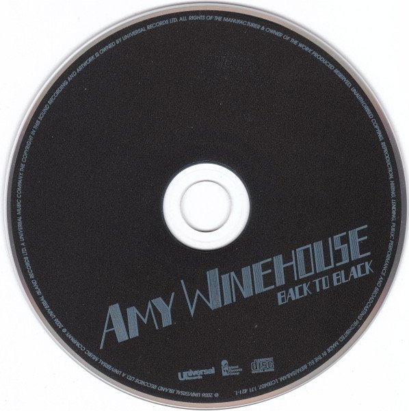 Amy Winehouse - Back To Black (CD)