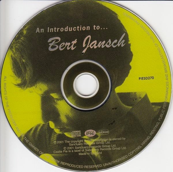 Bert Jansch - An Introduction To... Bert Jansch (CD)