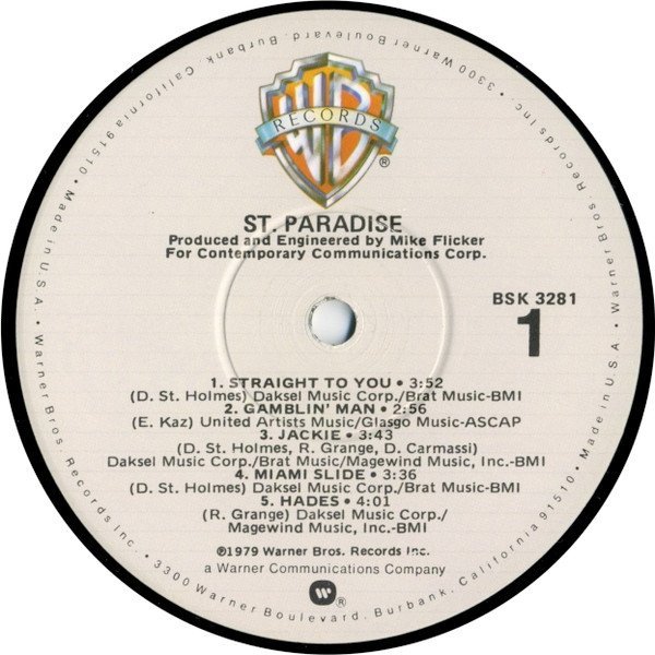 St. Paradise - St. Paradise (LP)