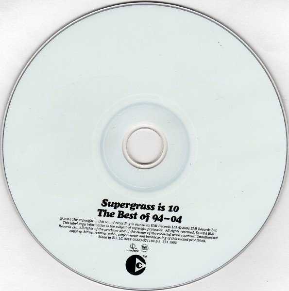 Supergrass - Supergrass Is 10. The Best Of 94-04 (CD)