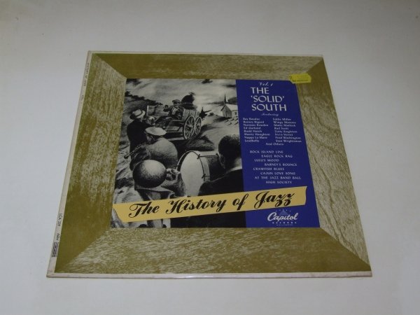 The History Of Jazz Vol. 1 - The 'Solid' South (10'')