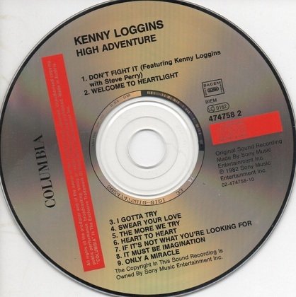 Kenny Loggins - High Adventure (CD)