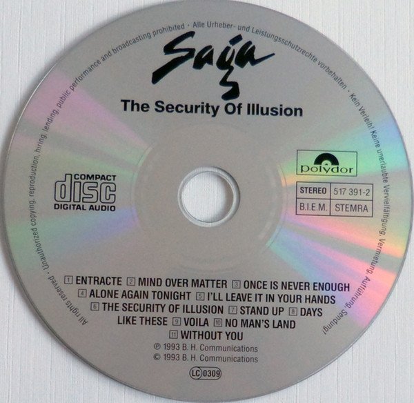 Saga - The Security Of Illusion (CD)