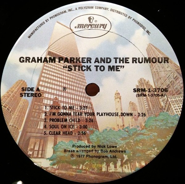 Graham Parker And The Rumour - Stick To Me (LP)