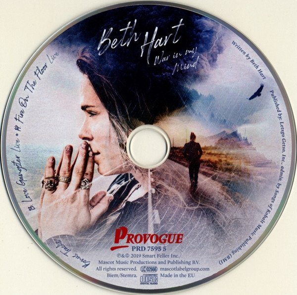 Beth Hart - War In My Mind (CD)