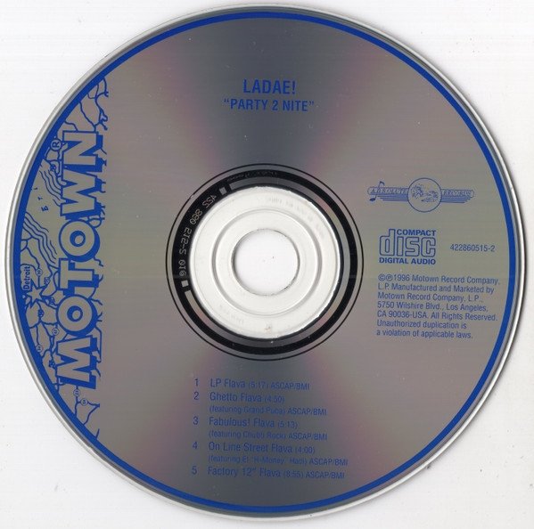 Ladae! - Party 2 Nite (Maxi-CD)