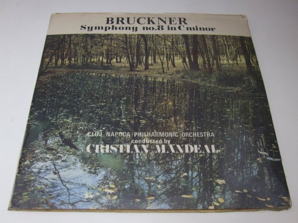 Bruckner - Cluj Napoca Philharmonic Orchestra / Conducted By Cristian Mandeal - Symphony No. 8 In C Minor = Simfonia Nr. 8 În Do Minor (2LP)