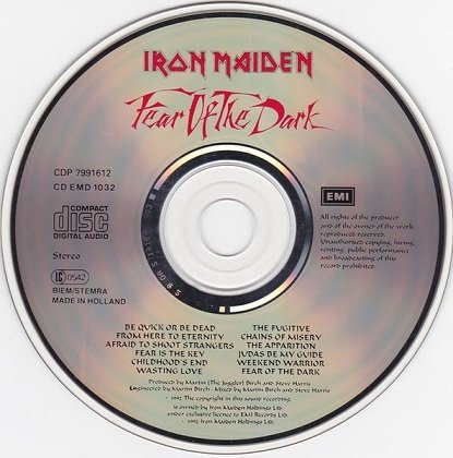 Iron Maiden - Fear Of The Dark (CD)