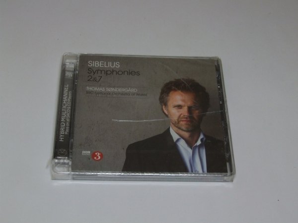 Sibelius, Thomas Søndergård, BBC National Orchestra Of Wales - Symphonies 2 &amp; 7 (SACD)