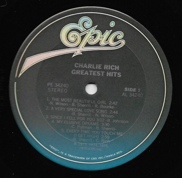 Charlie Rich - Greatest Hits (LP)