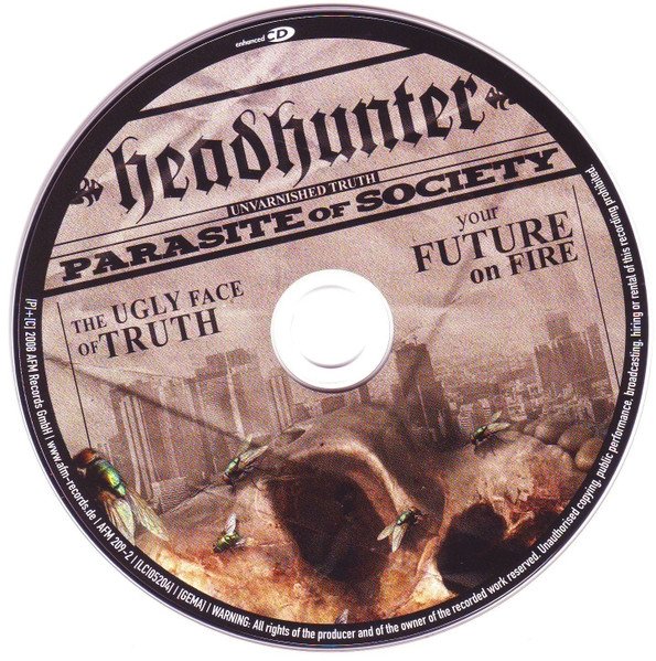 Headhunter - Parasite Of Society (CD)