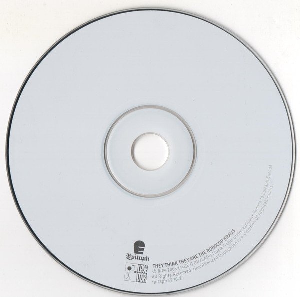 The Robocop Kraus - They Think They Are The Robocop Kraus (CD)
