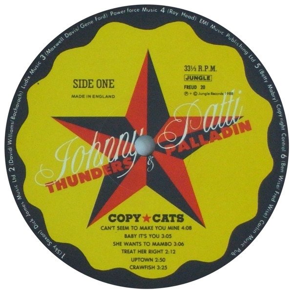 Johnny Thunders &amp; Patti Palladin - Copy Cats (LP)
