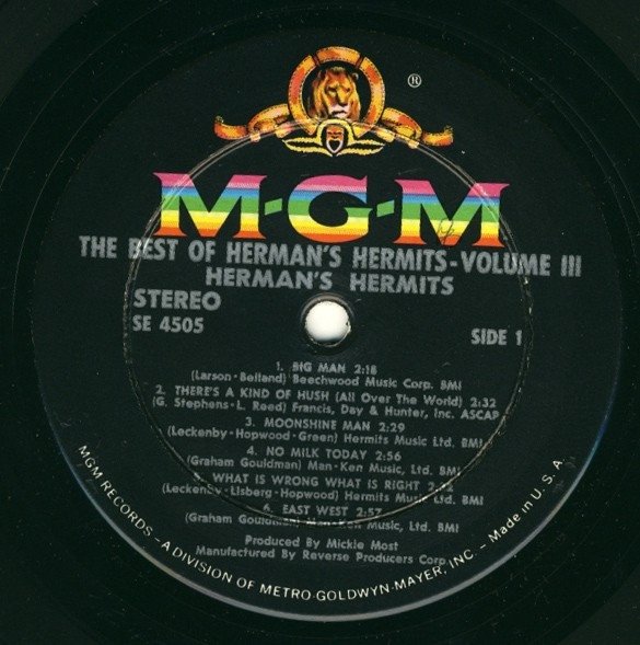 Herman's Hermits - The Best Of Herman's Hermits Volume III (LP)