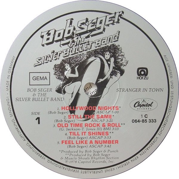 Bob Seger &amp; The Silver Bullet Band - Stranger In Town (LP)