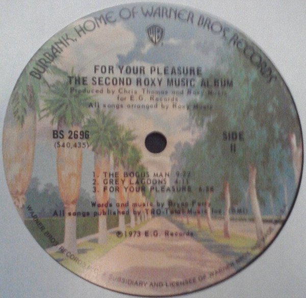 Roxy Music - For Your Pleasure (LP)