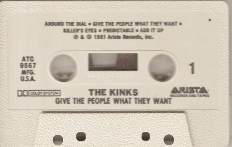 The Kinks - Give The People What They Want (MC)
