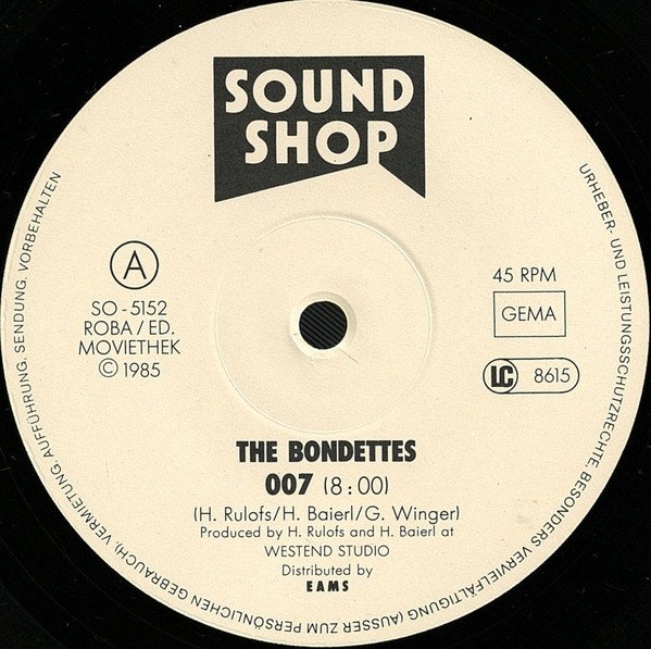 Bondettes - 007 (12'')