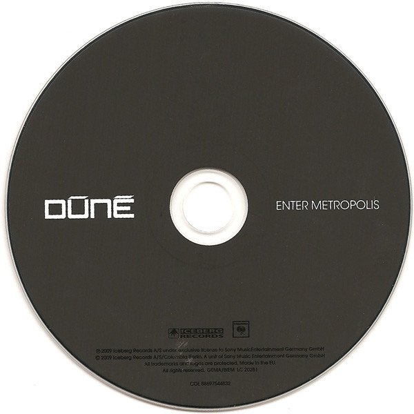 Dúné - Enter Metropolis (CD)