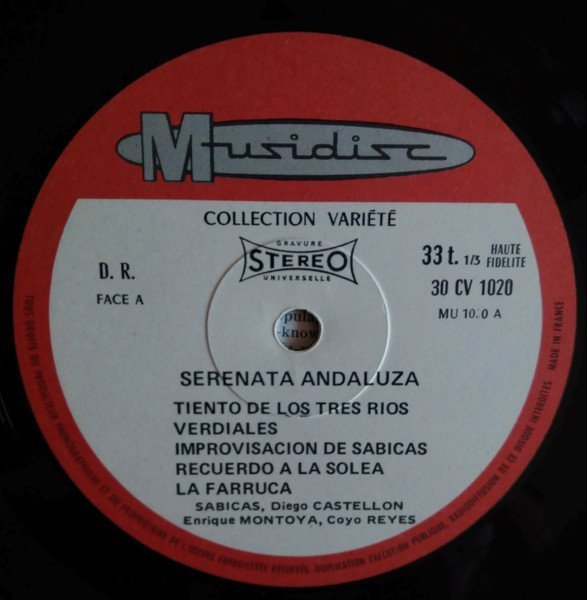Sabicas - Serenata Andaluza (LP)