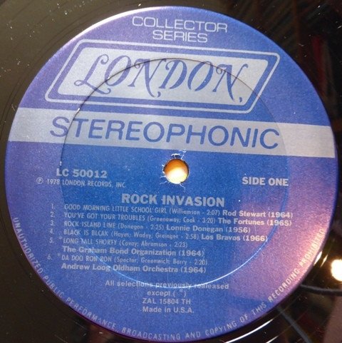 Rock Invasion (1956-1969) (LP)