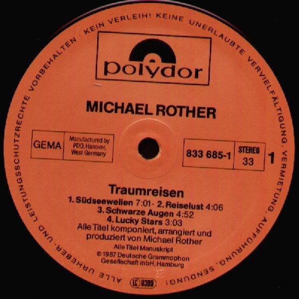 Michael Rother - Traumreisen (LP)