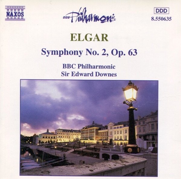 Elgar, BBC Philharmonic, Sir Edward Downes - Symphony No. 2, Op. 63 (CD)