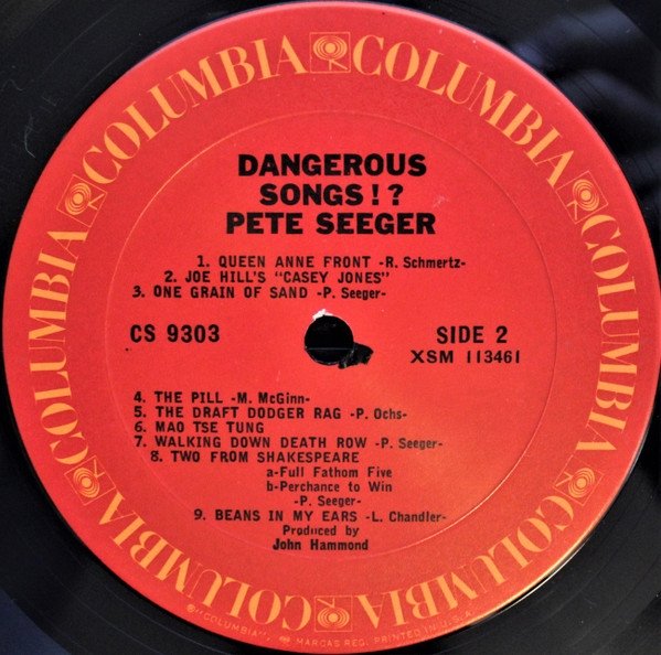 Pete Seeger - Dangerous Songs!? (LP)